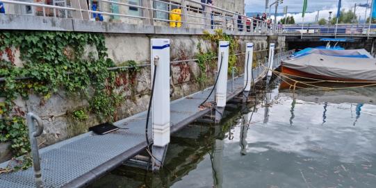 Ladestation Schiffe und Boote