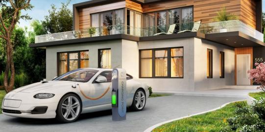 Ladestation Einfamilienhaus