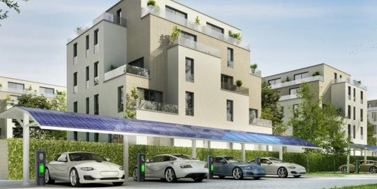 Ladestation Mehrfamilienhaus