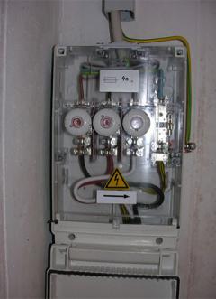 Hauptsicherung des Hausanschlusses