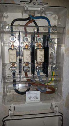 Hauptsicherung des Hausanschlusses